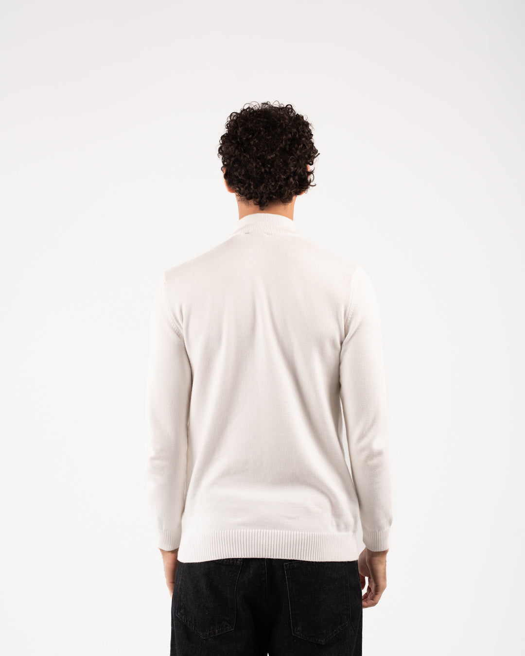 Men Viscose Half Cool Sweater