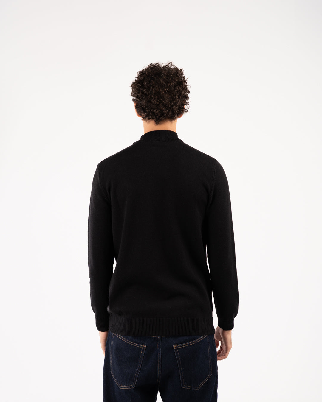 Men Viscose Half Cool Sweater
