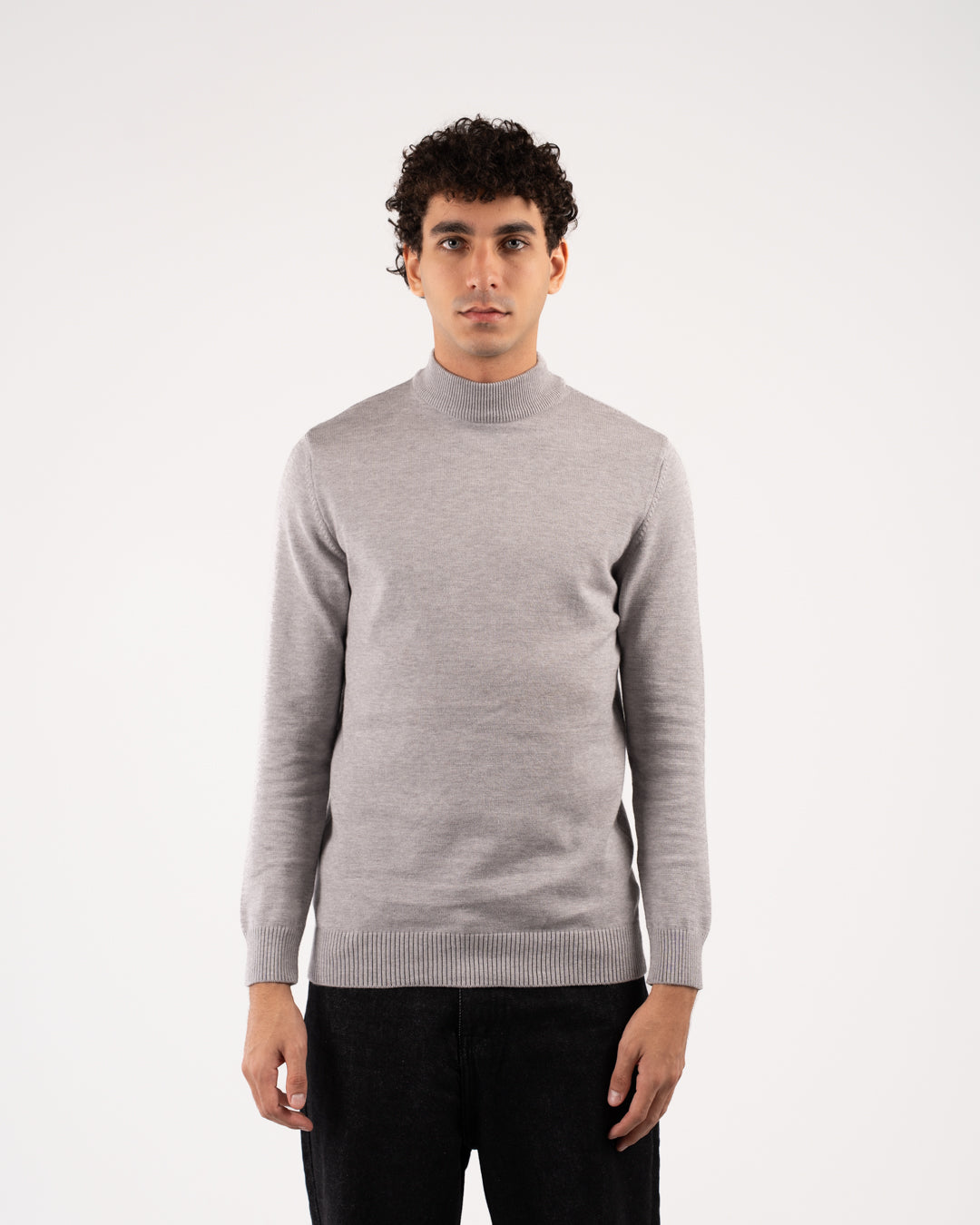 Men Viscose Half Cool Sweater