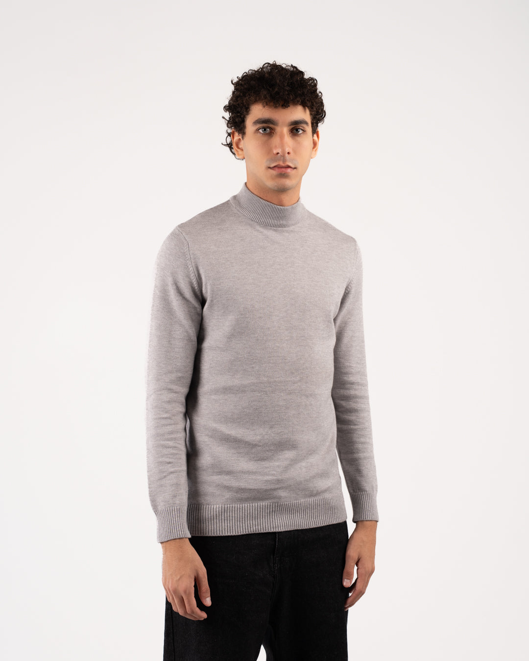 Men Viscose Half Cool Sweater