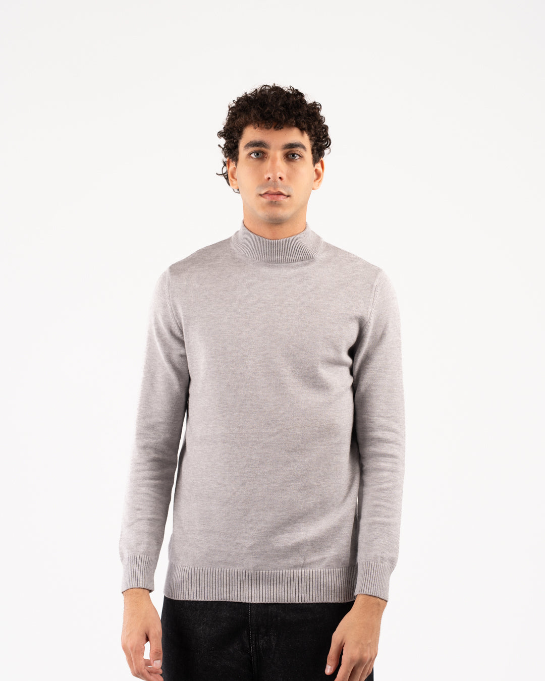 Men Viscose Half Cool Sweater