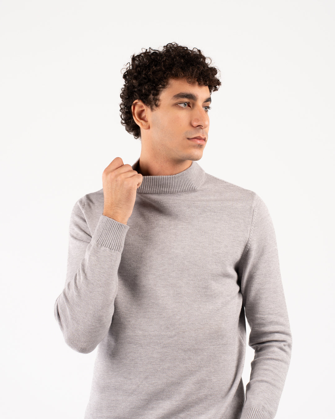 Men Viscose Half Cool Sweater
