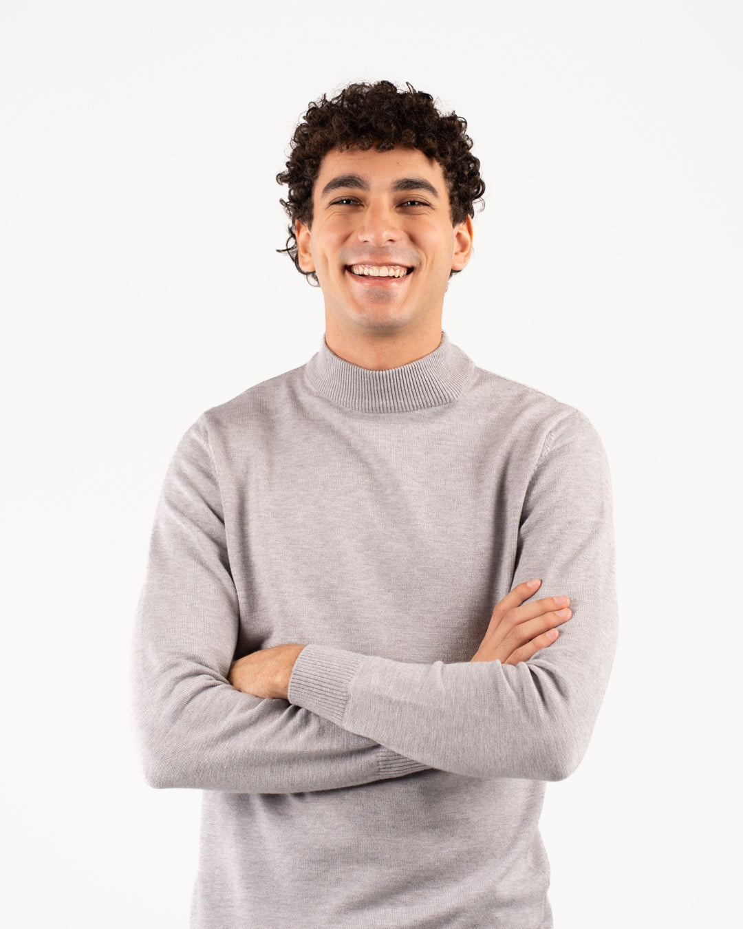 Men Viscose Half Cool Sweater