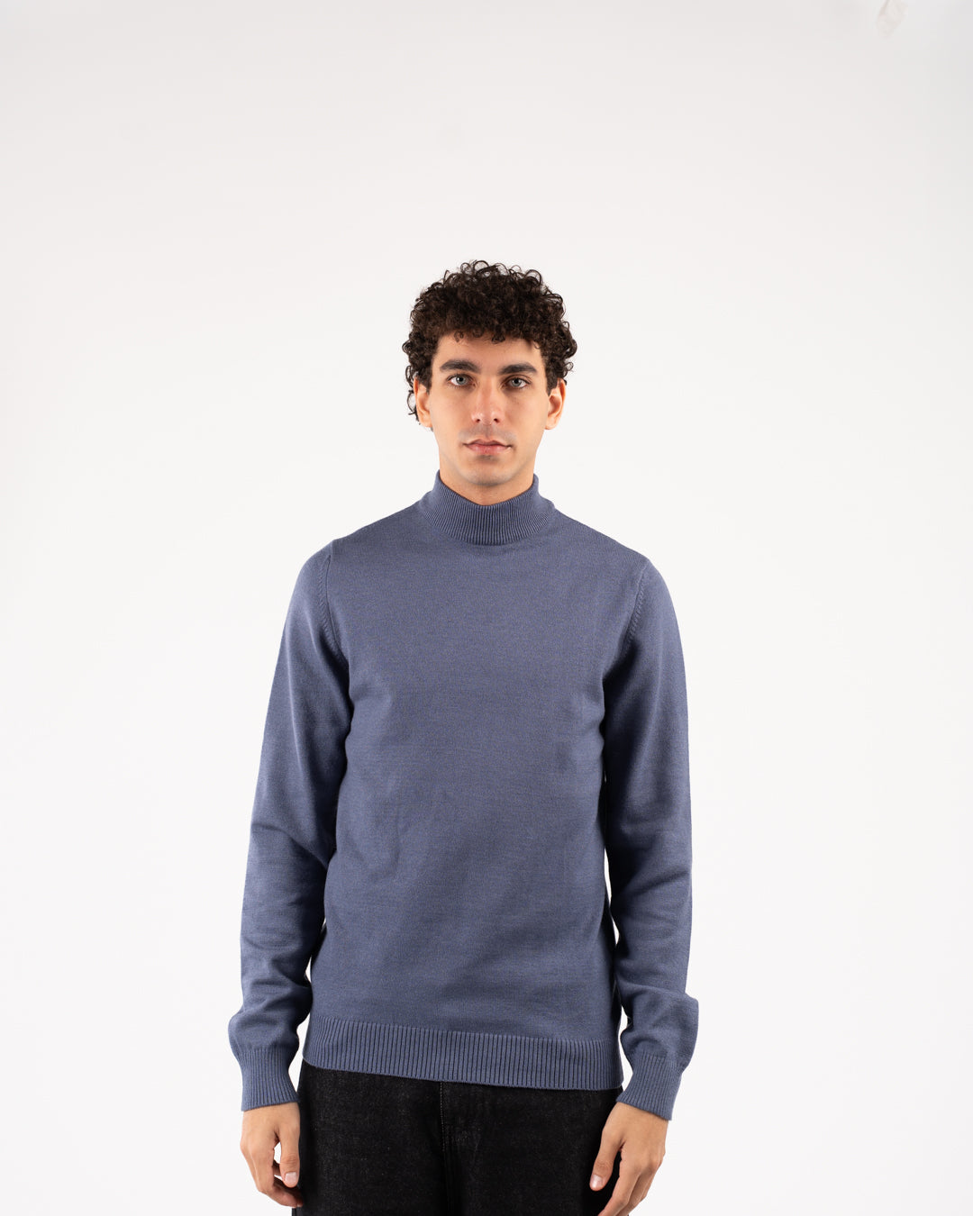 Men Viscose Half Cool Sweater