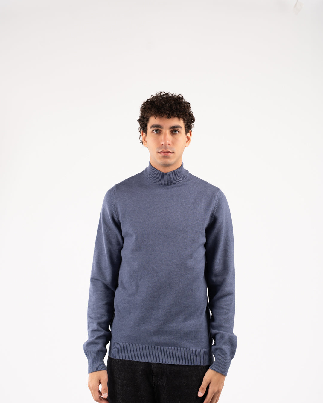 Men Viscose Half Cool Sweater