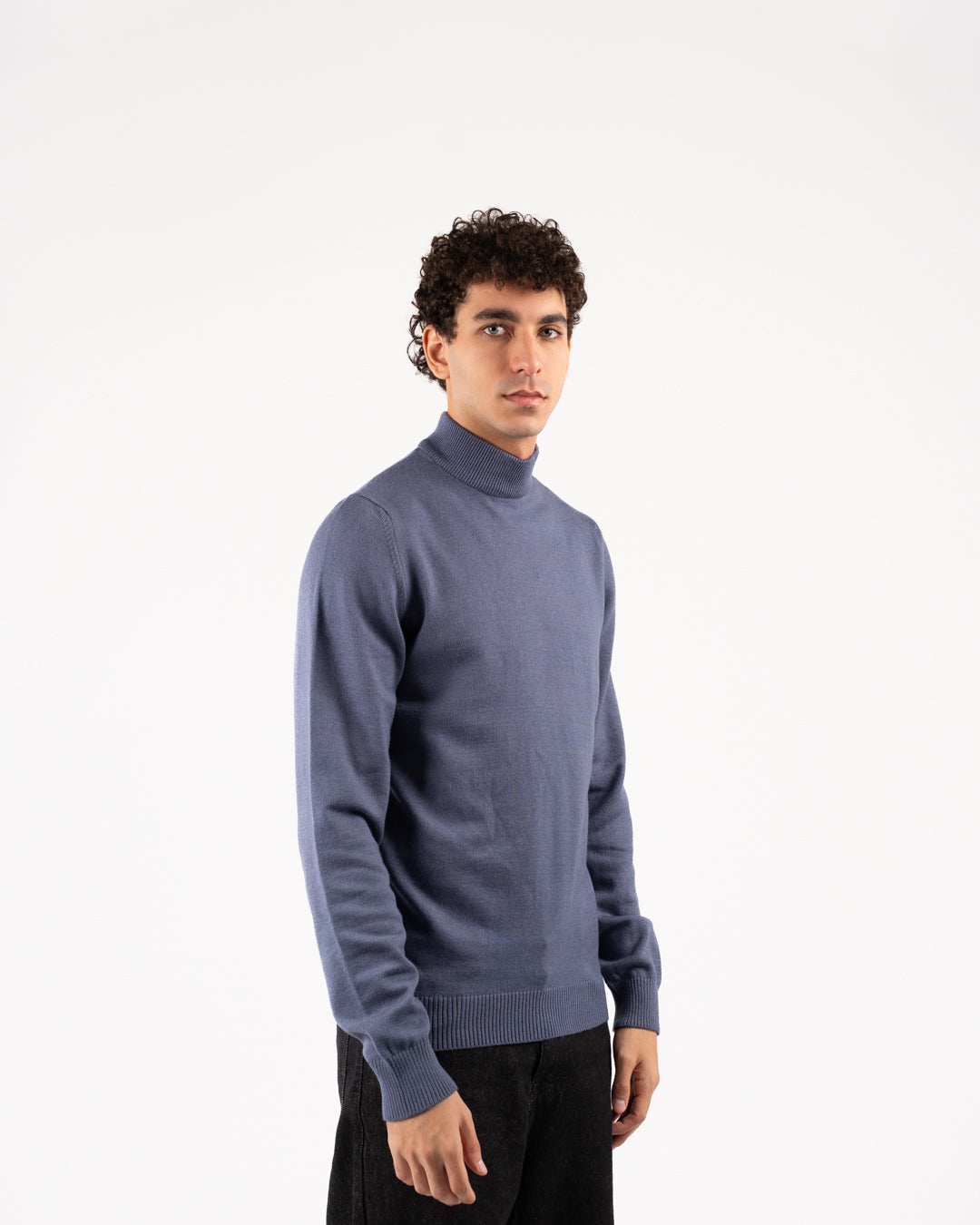 Men Viscose Half Cool Sweater