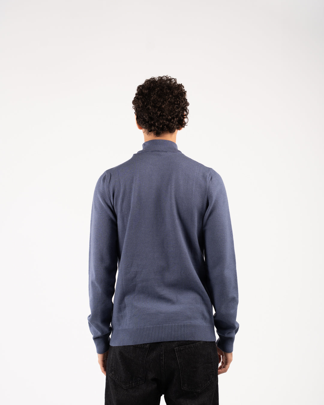 Men Viscose Half Cool Sweater