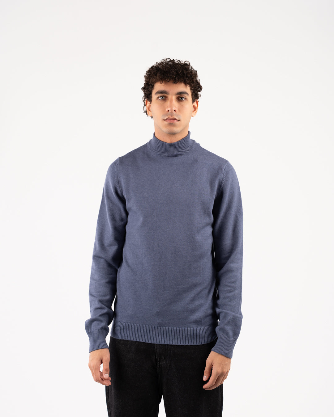 Men Viscose Half Cool Sweater