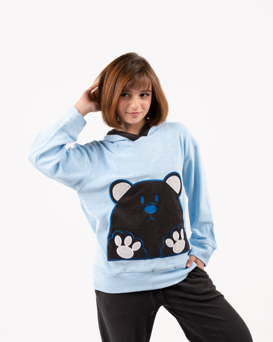 Girls Pajama With Print On The Chest