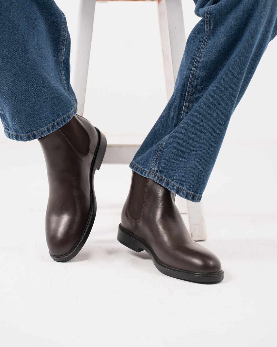 أحذية جلدية للرجال