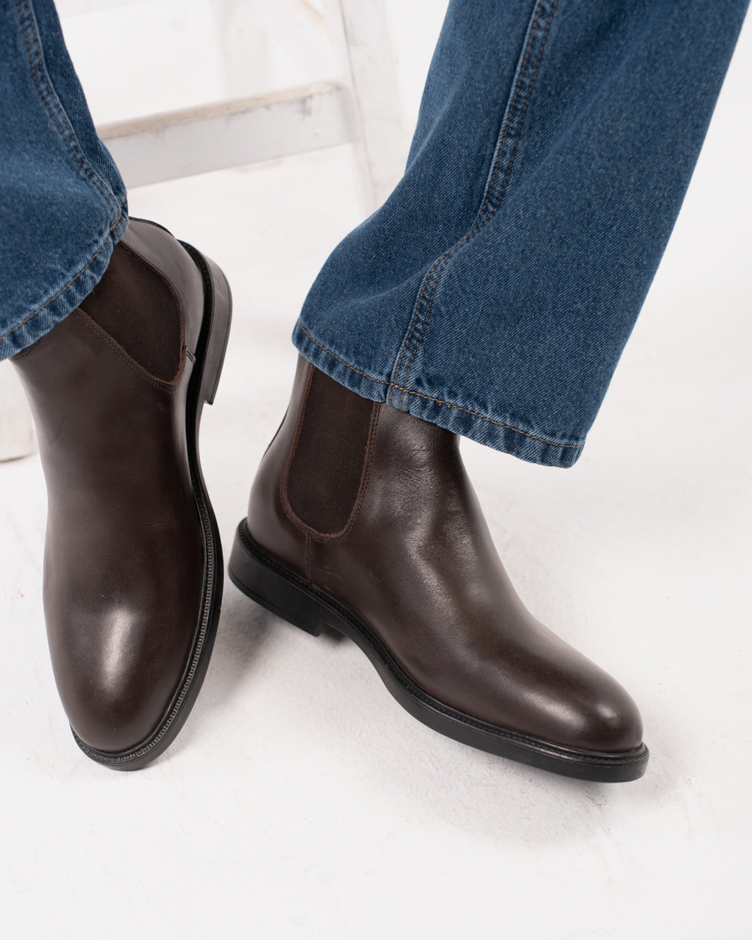 أحذية جلدية للرجال