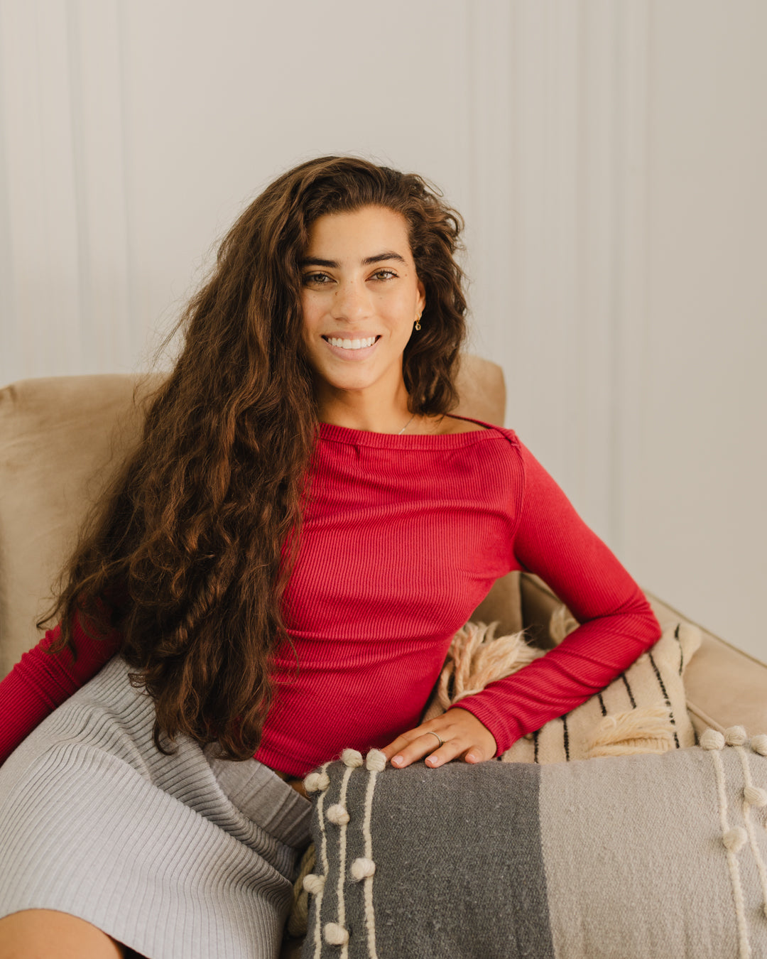 Plain Long Sleeve Top