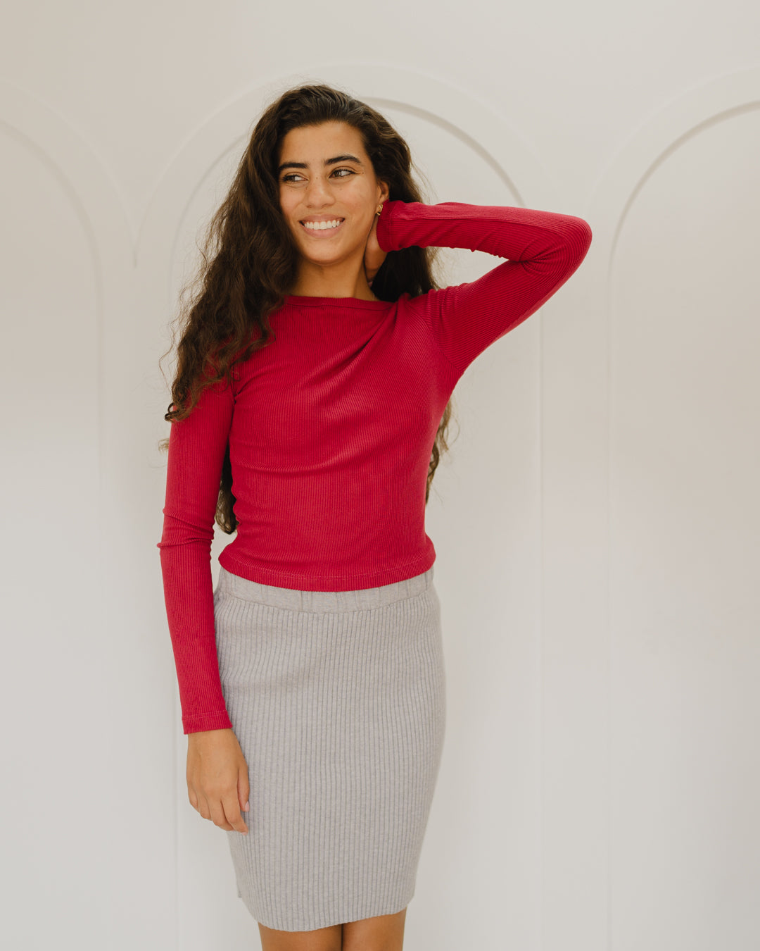 جيبة نسائي مضلعة