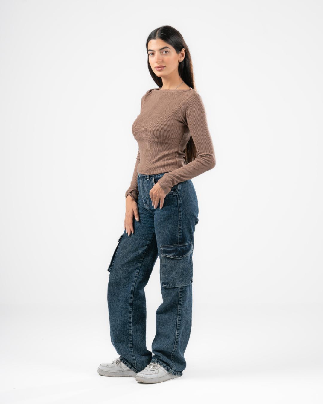 Plain Long Sleeve Top