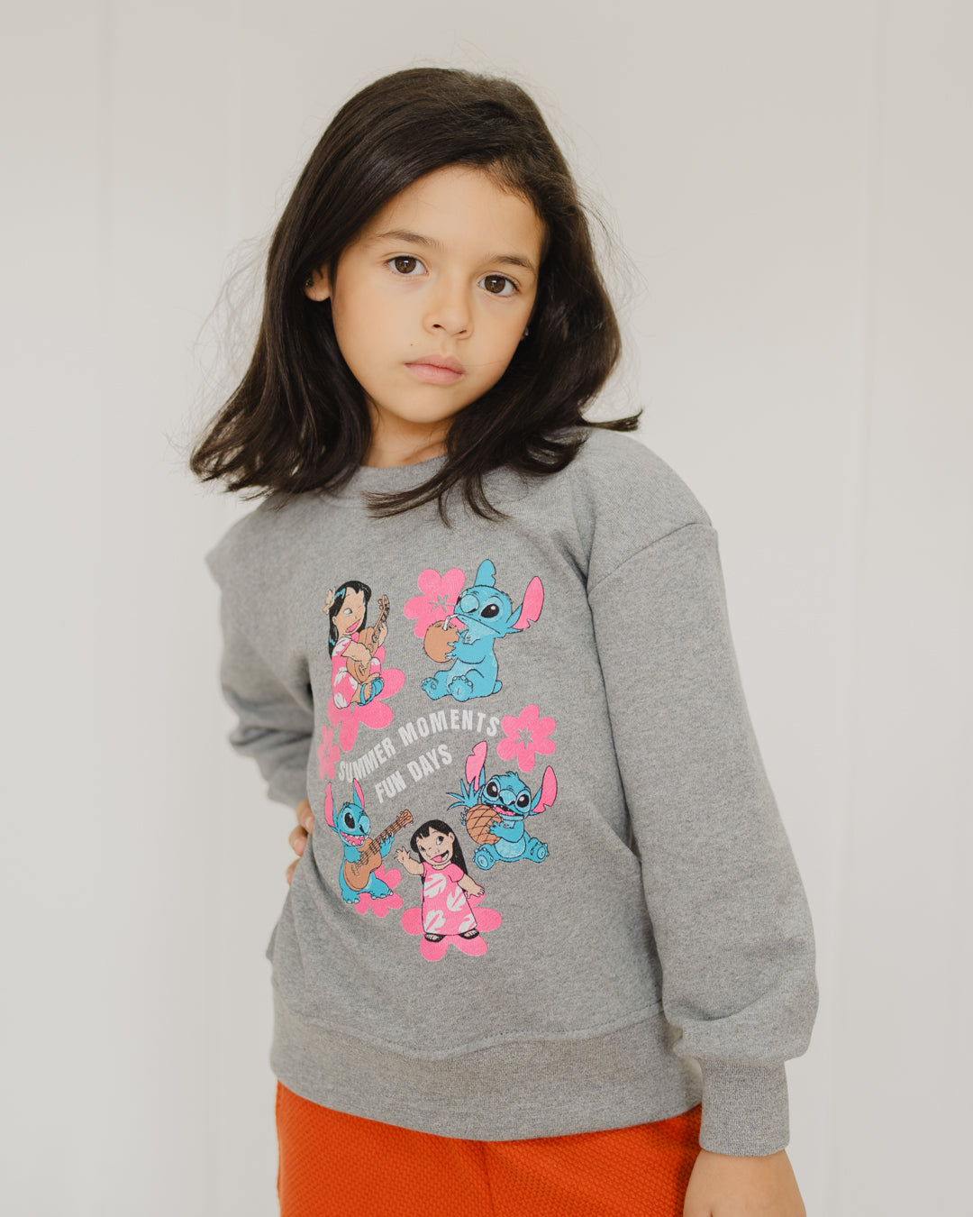Lilo and Stitch Round Neck SweatShirt