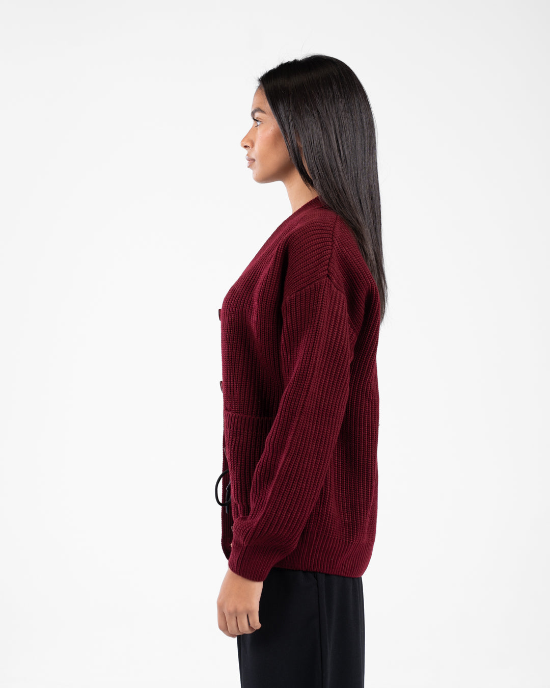 Women Buttoned Pullover