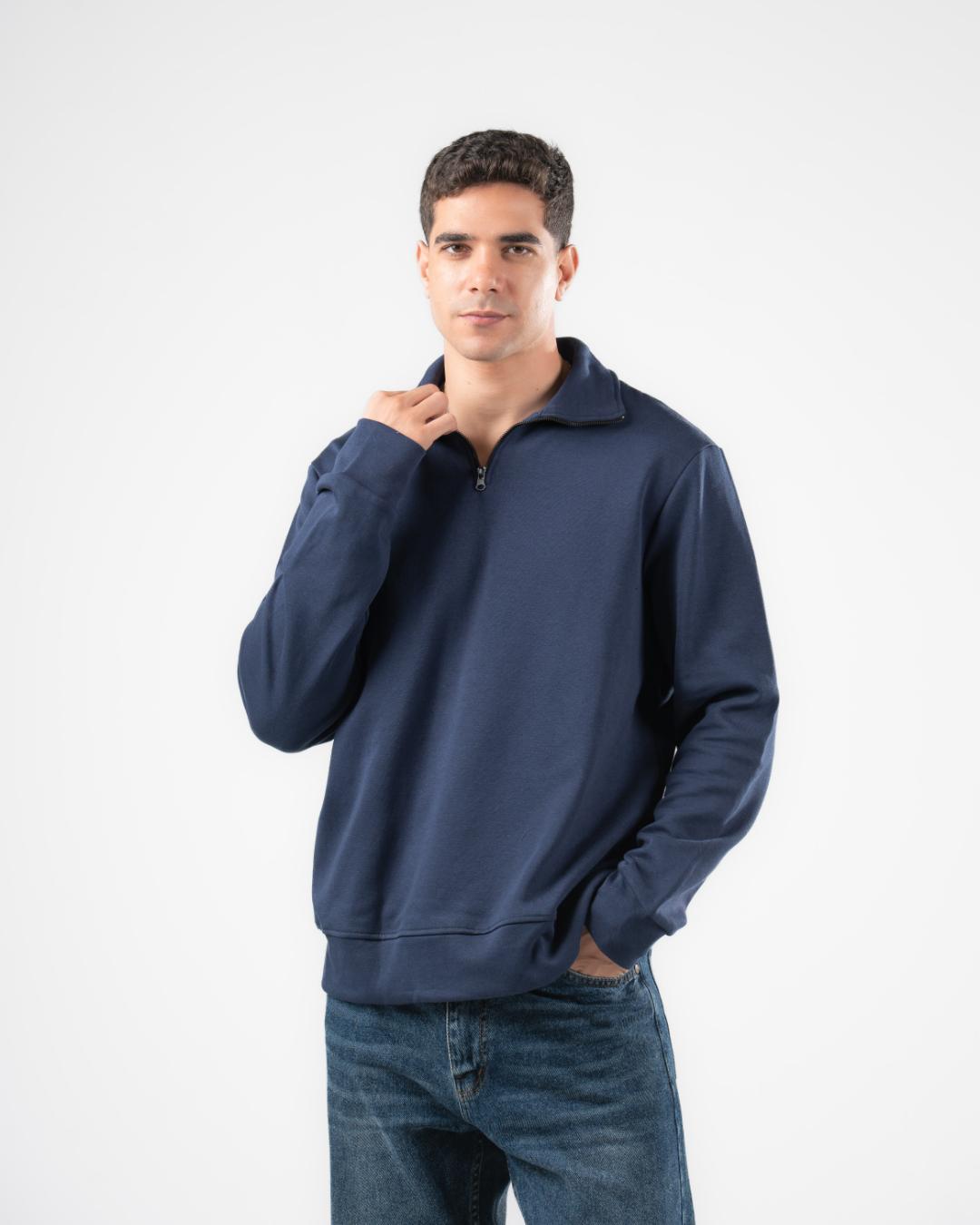 سويت شيرت بسوستة ربع طول