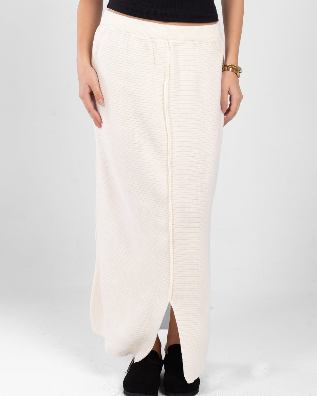 Women Lynx Knitted Skirt