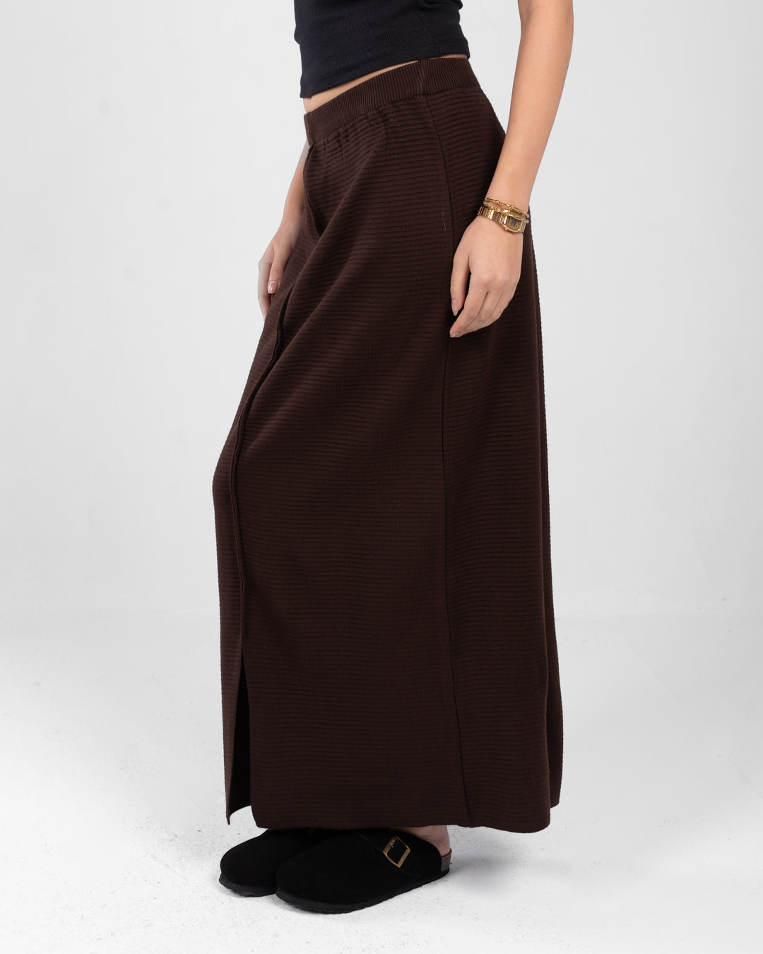 Women Lynx Knitted Skirt