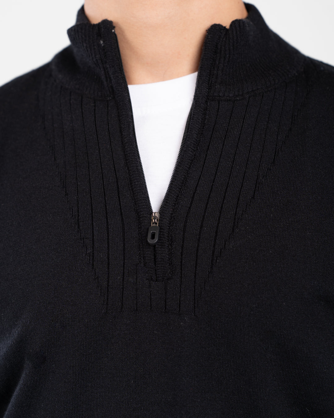 Men Half Zippered Pullover