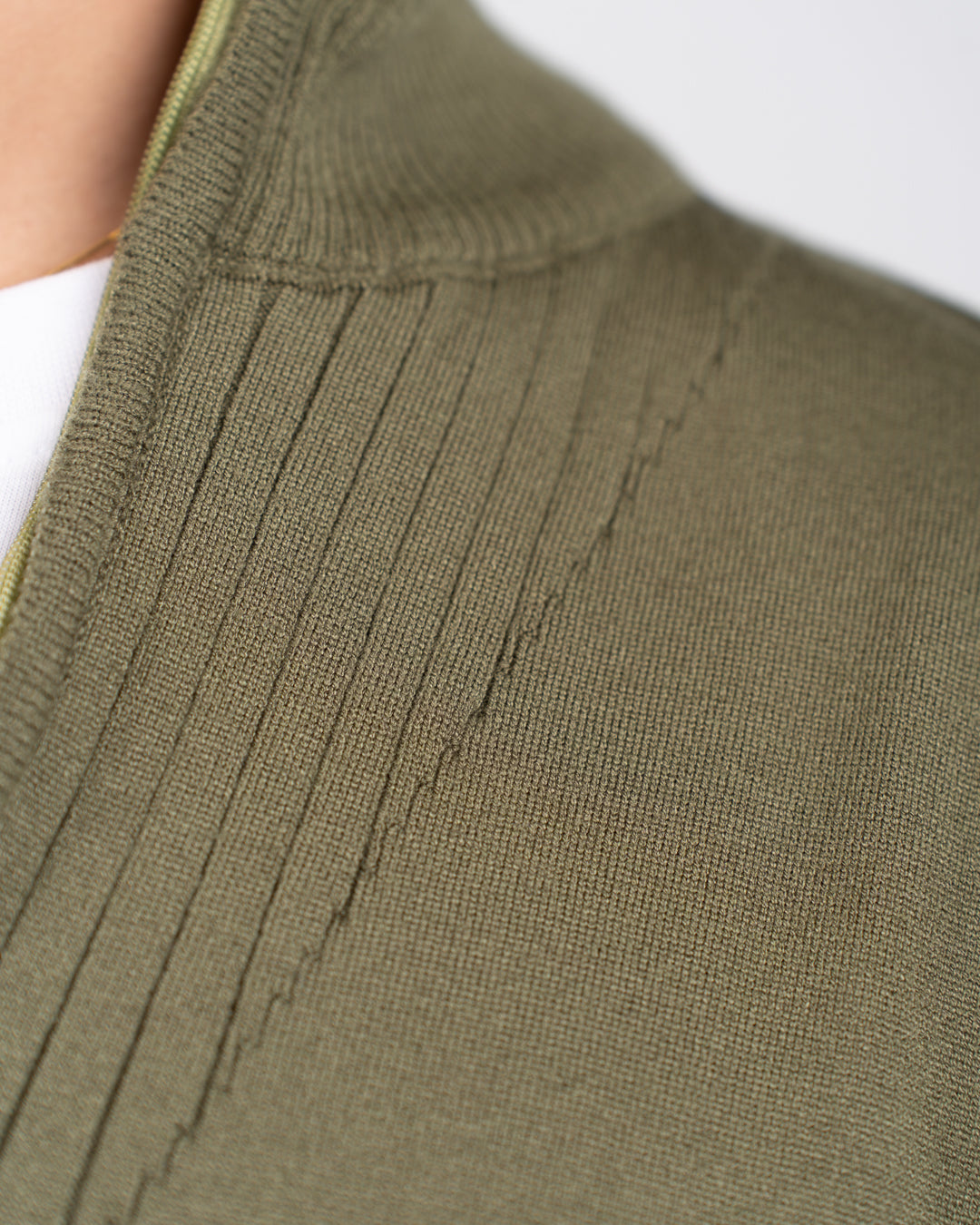 Men Half Zippered Pullover