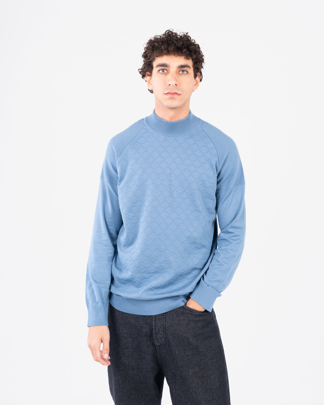 سترة جاكار نصف رجالية