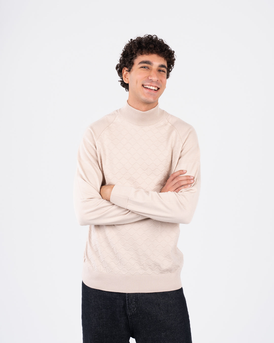 سترة جاكار نصف رجالية