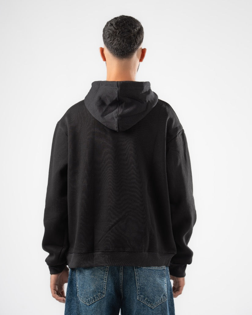 Washed Print Sweat Shirt