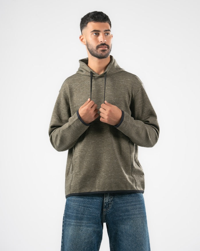 Washed Print Sweat Shirt