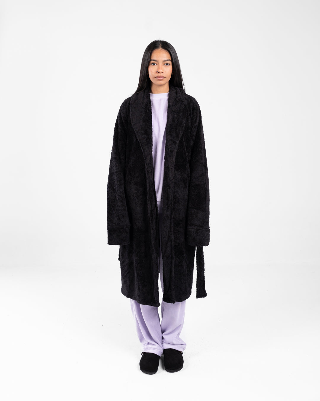 Women Long Fur Robe