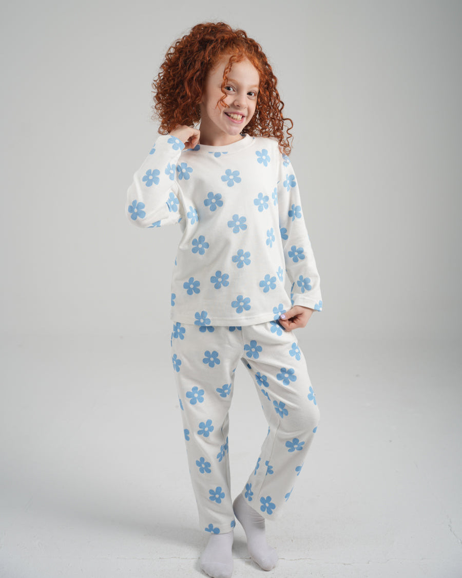 بيجامة بناتي ورود