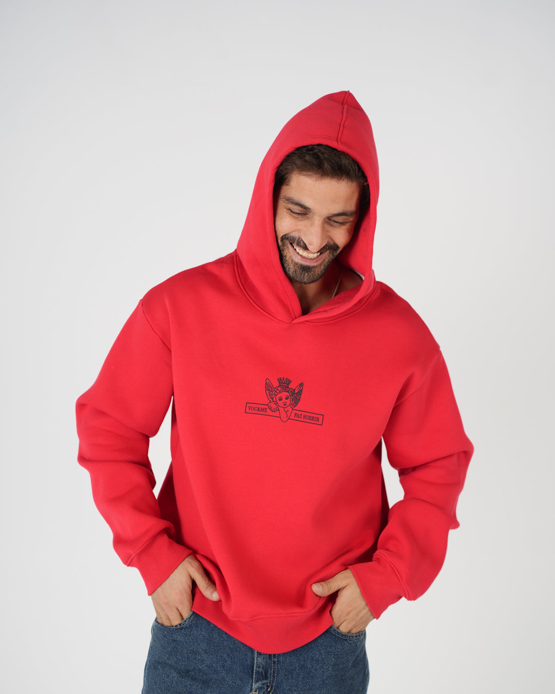 سويت شيرت رجالي بطبعتين