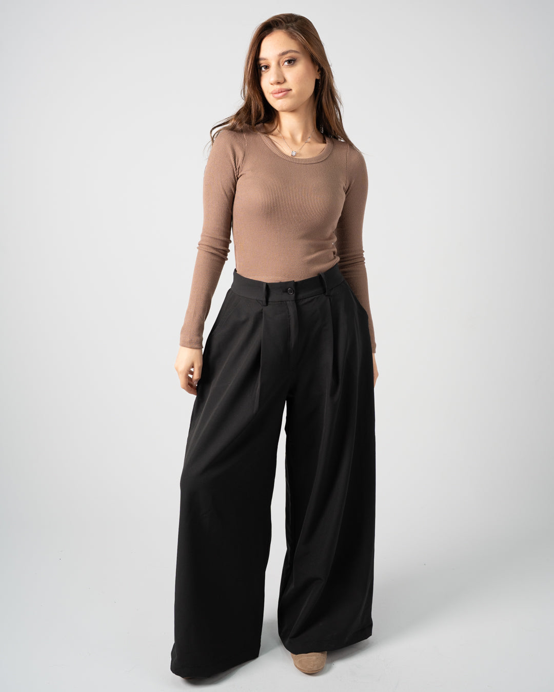 بنطال نسائي رسمي سادة