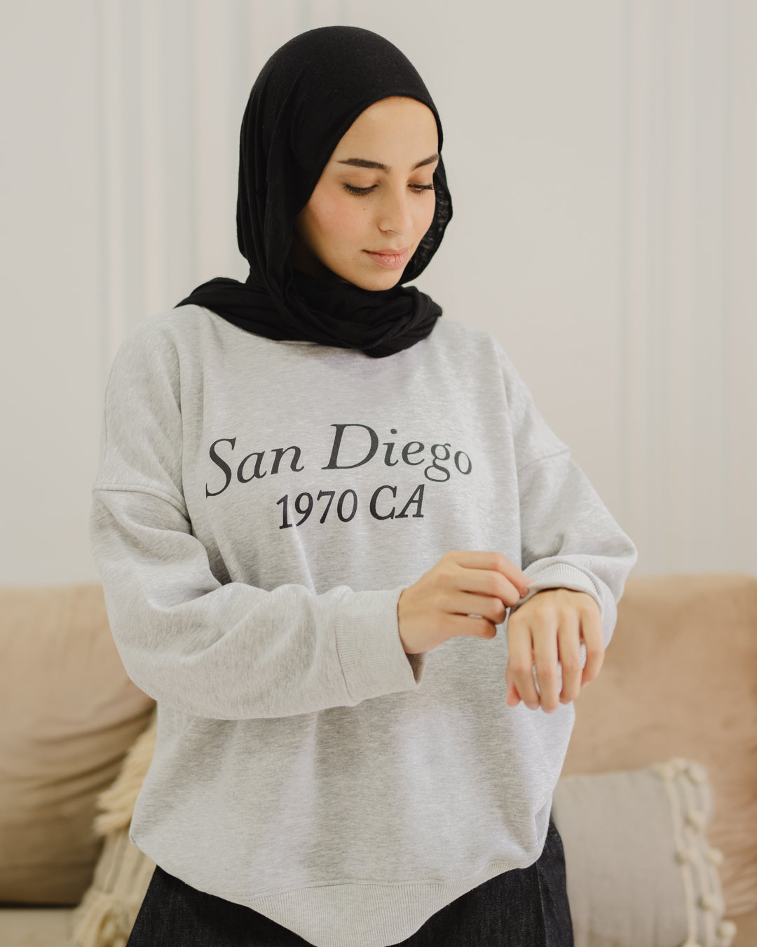 Printed Women Sweat Shirt