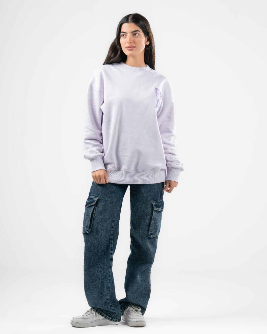 Embroidered Women Sweat Shirt