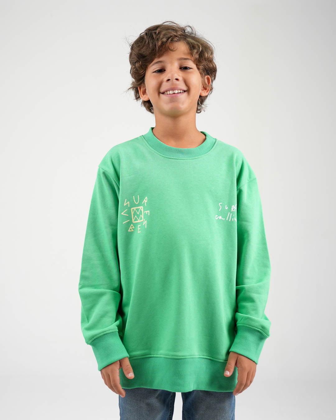 Double Printed Boy SweatShirt