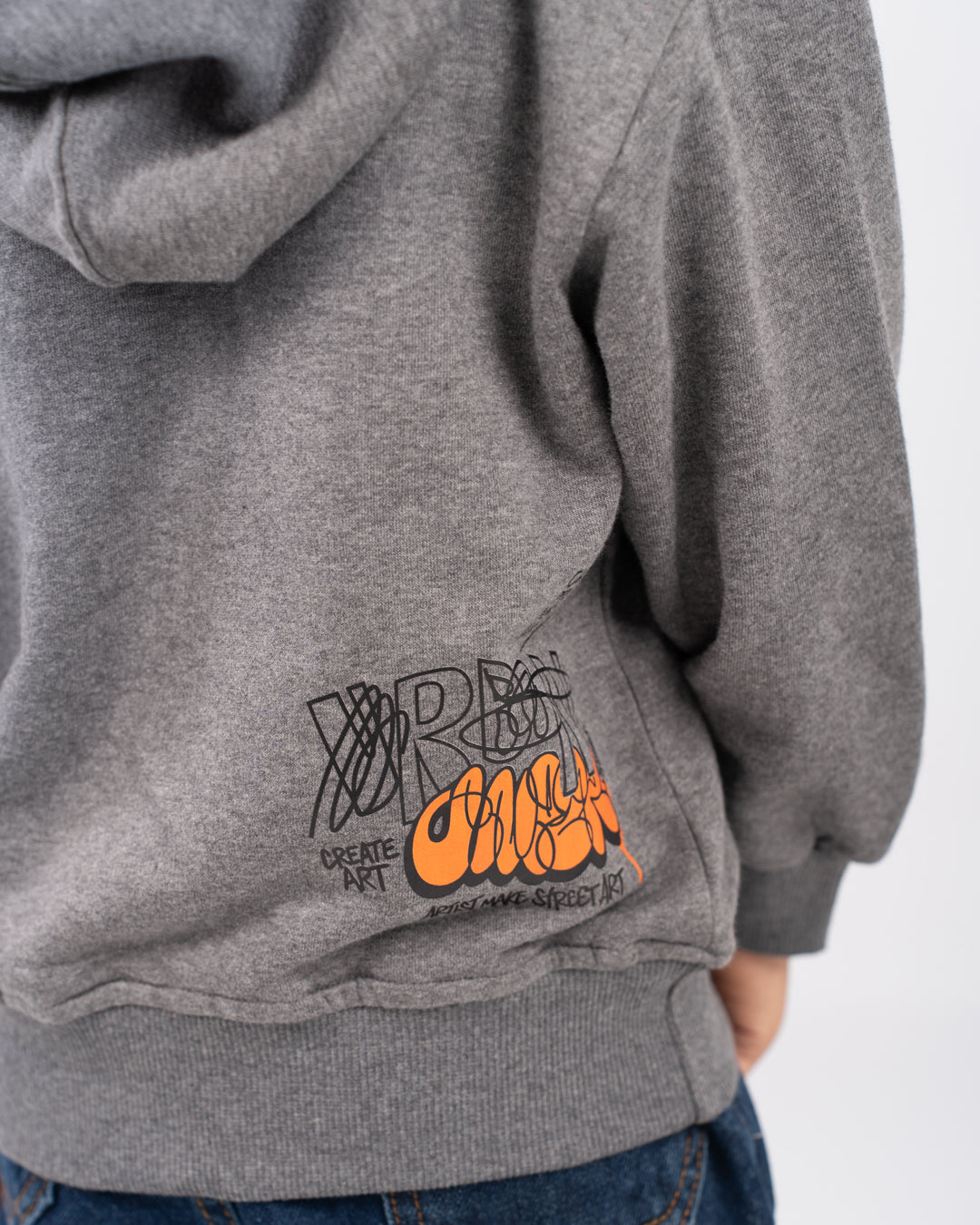 سويت شيرت للأولاد بطبعة مزدوجة