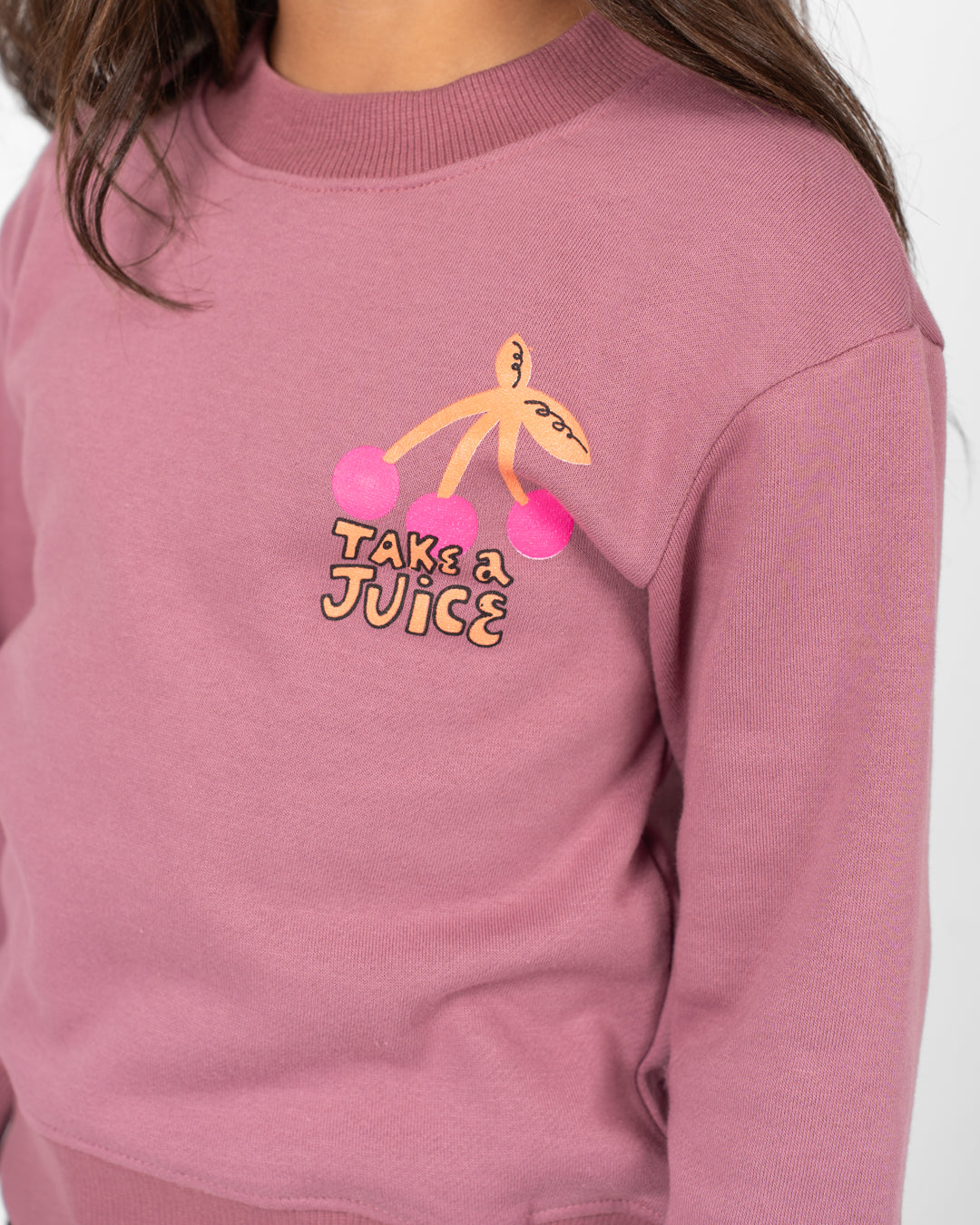 Double Print Round Neck SweatShirt