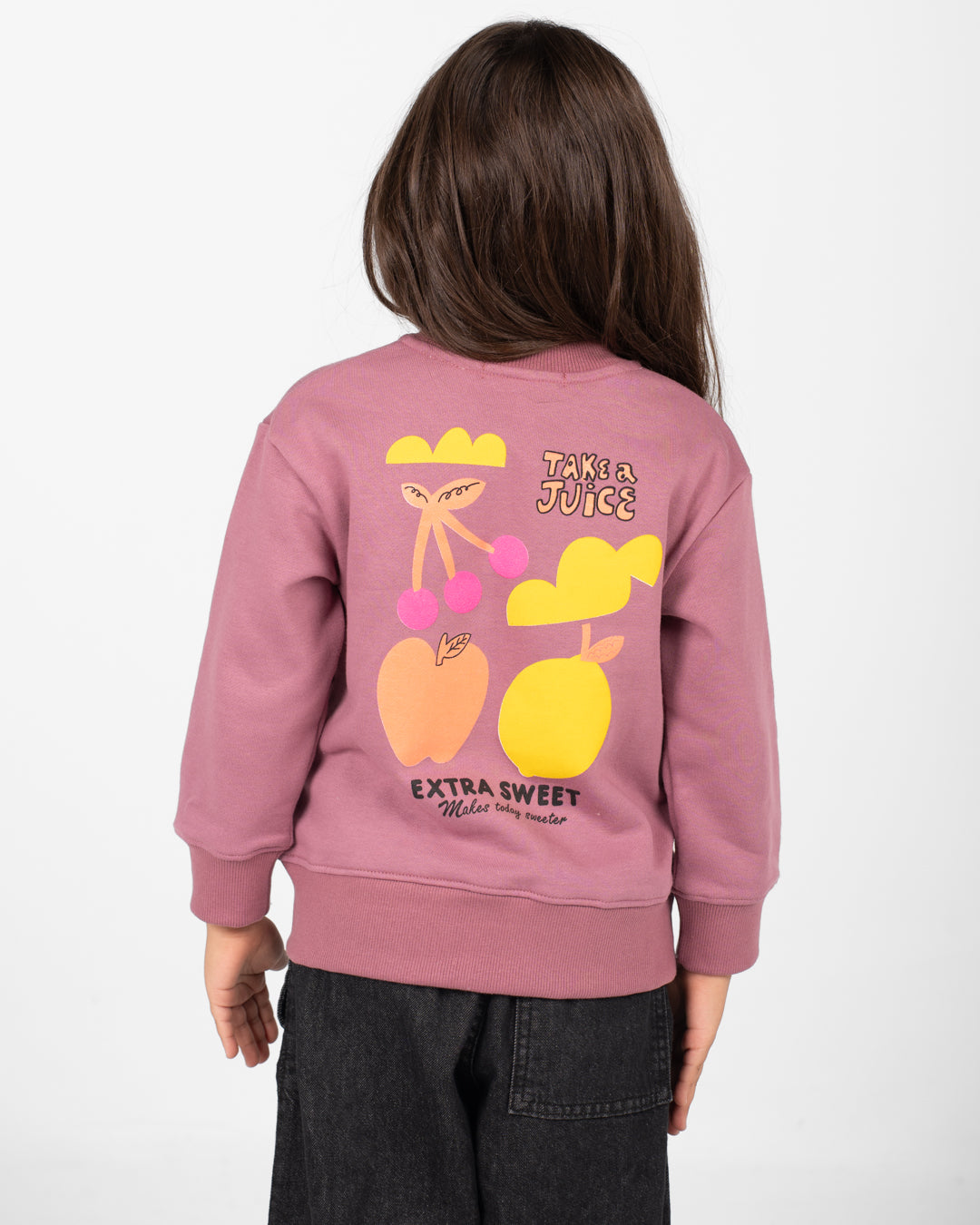 Double Print Round Neck SweatShirt