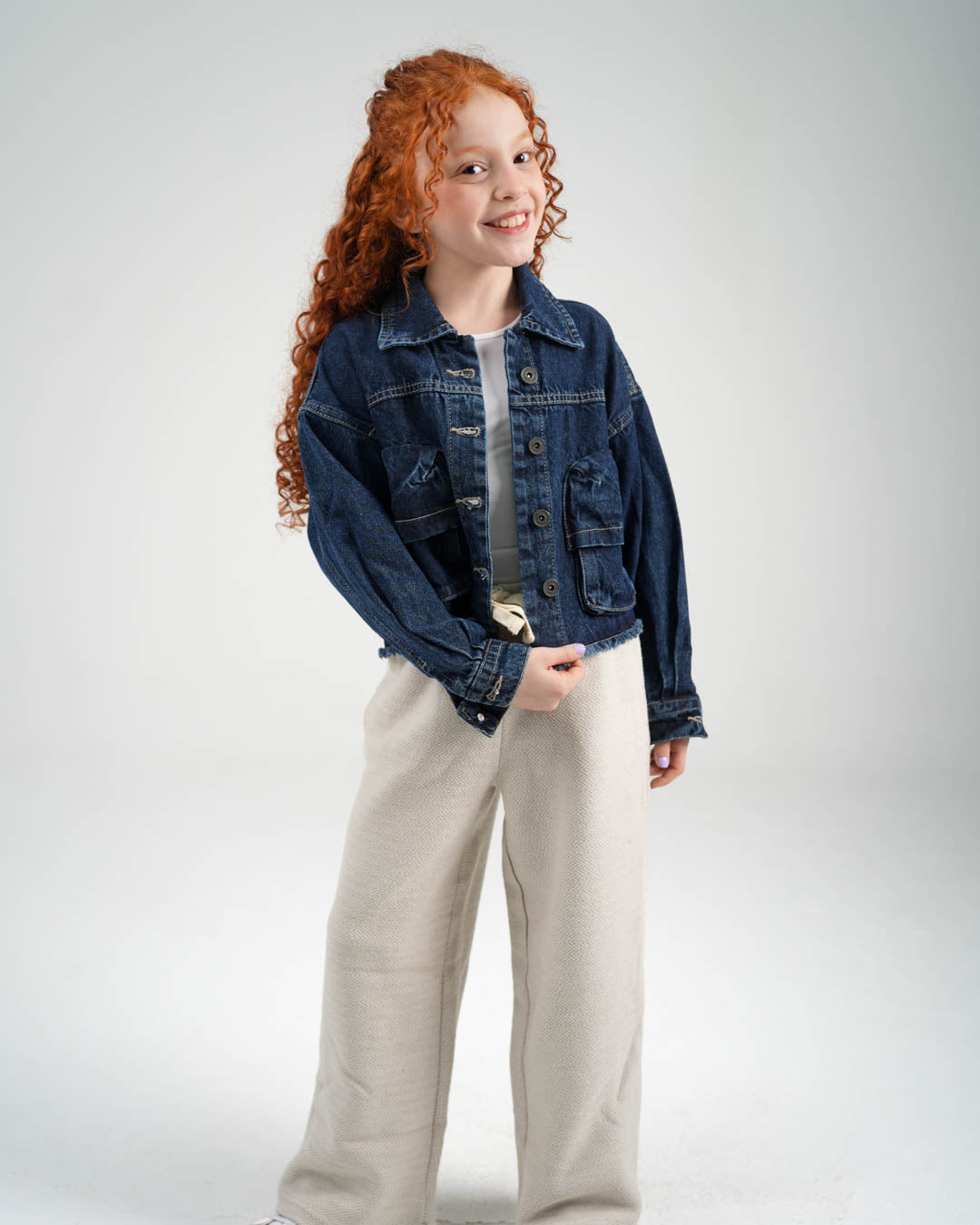 بنطلون رياضي واسع للبنات