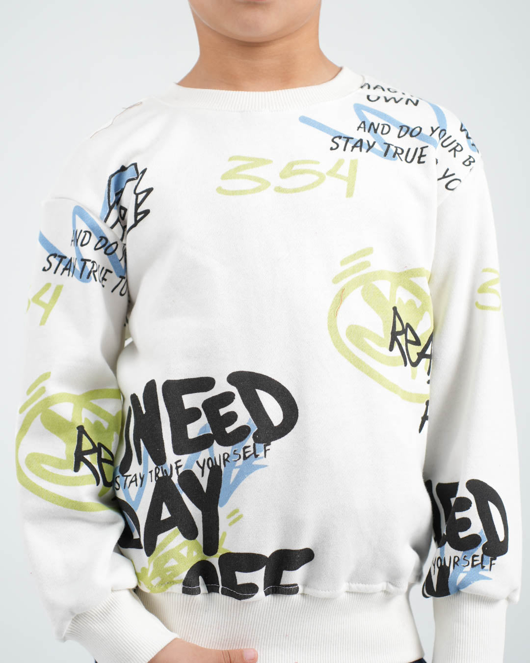 Printed Boy Sweat Shirt