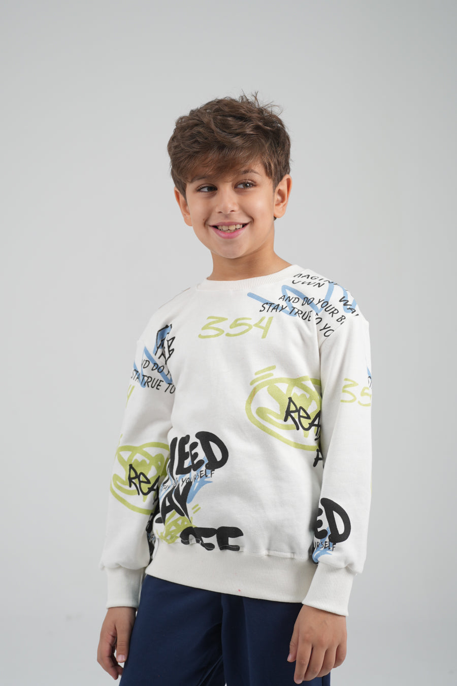 Printed Boy Sweat Shirt