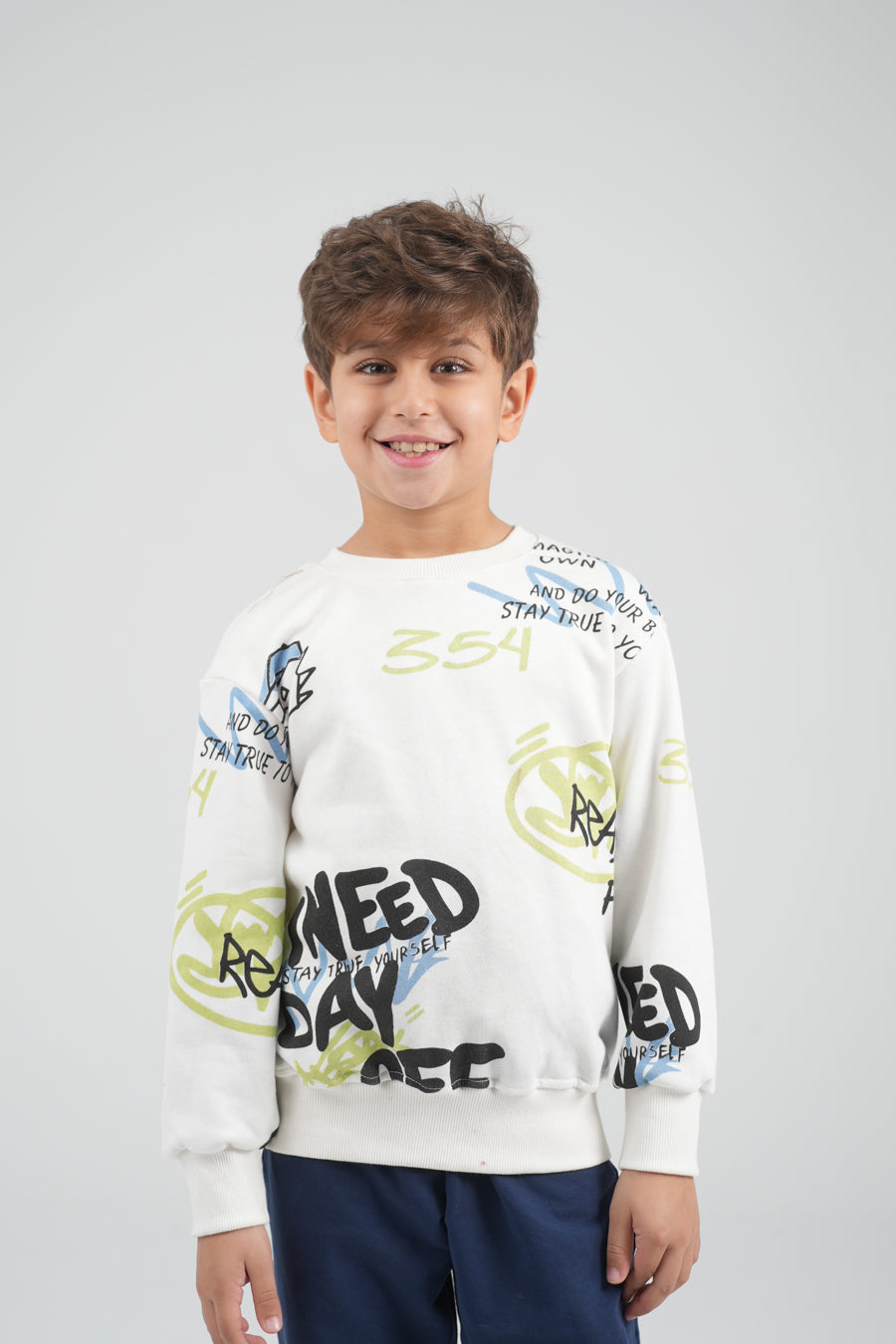 Printed Boy Sweat Shirt