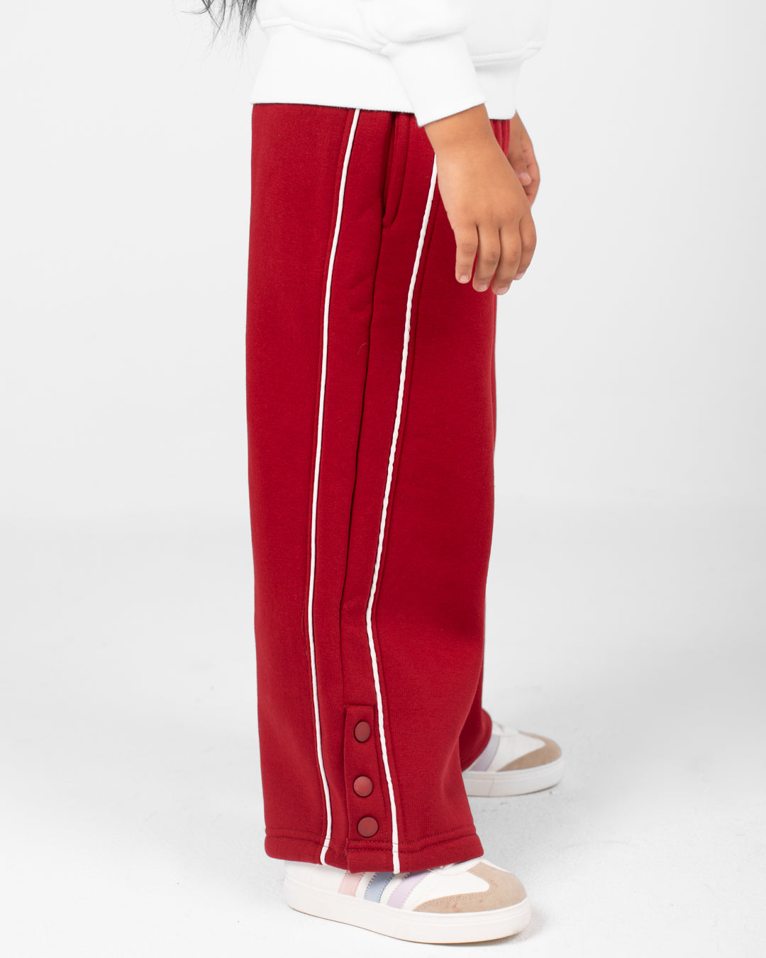 Buttoned Girl SweatPants