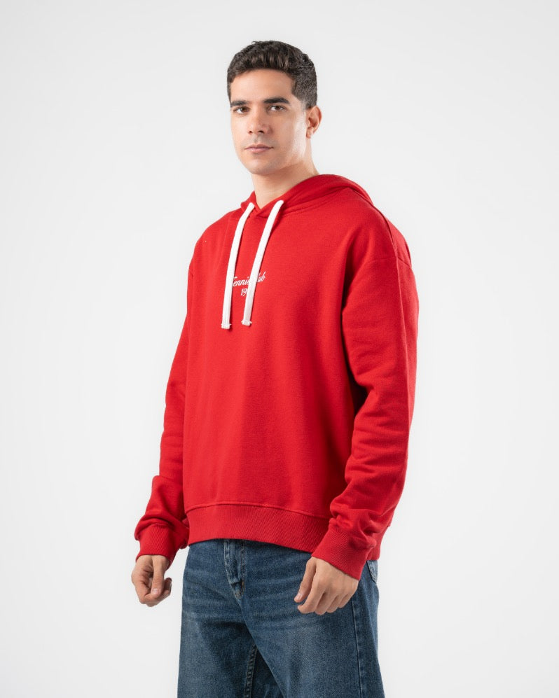 سويتشيرت رجالي بطبعة مزدوجة