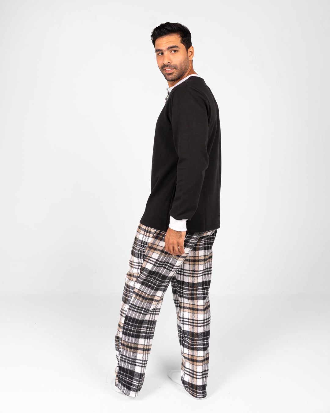 Men Checkered Pajamas