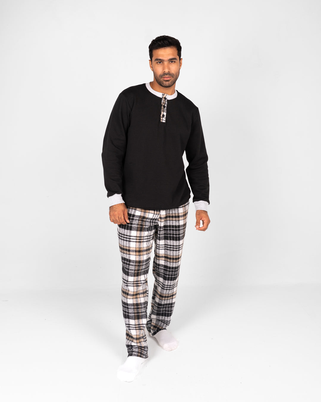 Men Checkered Pajamas