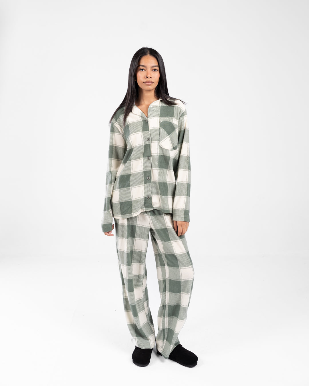 Women Plaid Pyjamas