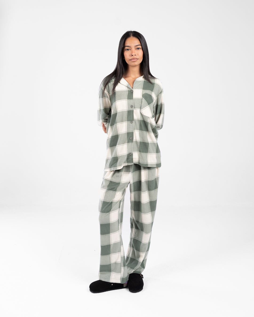 Women Plaid Pyjamas