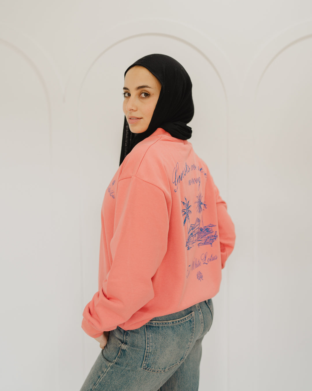 Printed Sweat Shirt Women